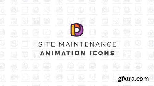 Videohive Site maintenance - Animation Icons 34466890