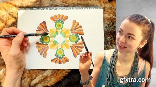 Watercolor Painting For Beginners: Mandalas the Easy Way