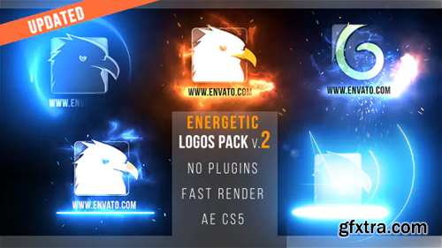 Videohive Energetic Logos Pack 2 15469633