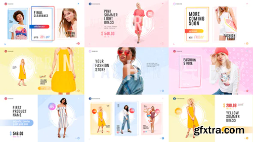 Videohive Fashion Store Pack 22383769