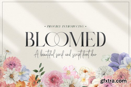Bloomed Font Duo