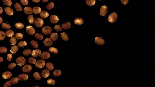 Videohive - Rolling Pumpkin Lanterns - 34340028