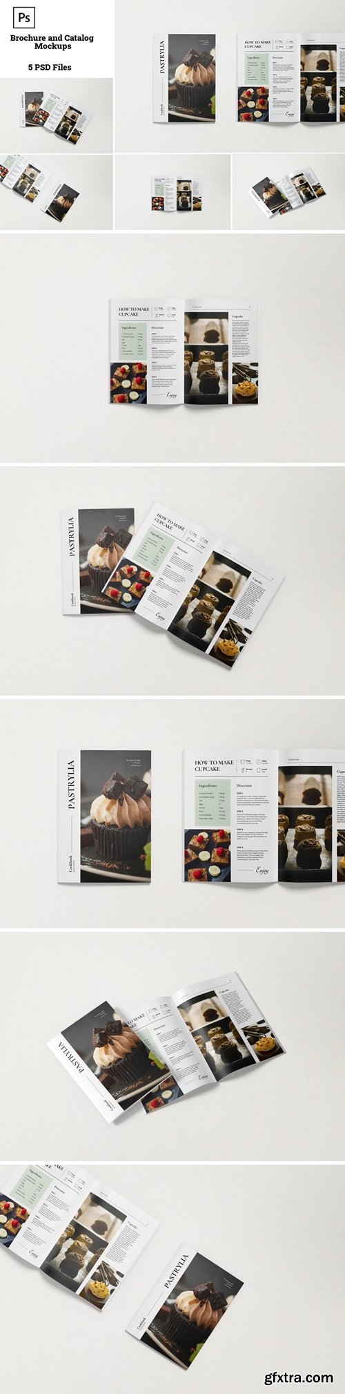 Brochure and Catalog Mockups