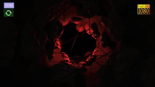 Videohive - Halloween Mystery Skull Cave A4 HD - 34347789