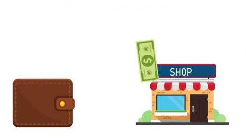 Videohive - Paying and getting Cashback Animation - 34348709