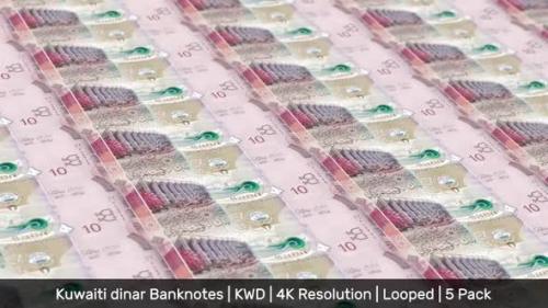 Videohive - Kuwait Banknotes Money / Kuwaiti dinar / Currency KD / KWD / 5 Pack - 4K - 34471849