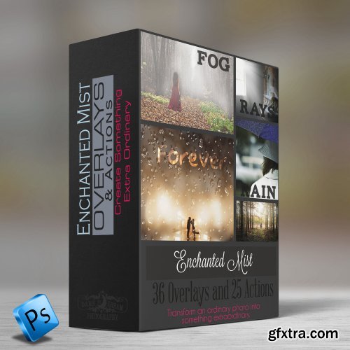 Enchanted Mist - Photoshop Actions & Overlays Collection