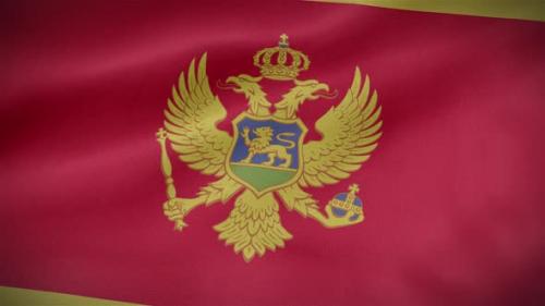 Videohive - Montenegro Flag - 33264520