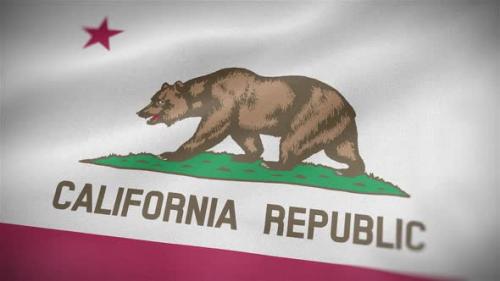 Videohive - California Flag - 33392466
