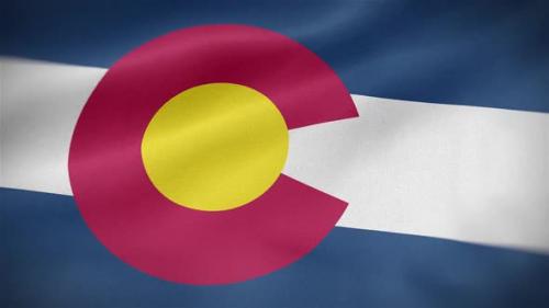 Videohive - Colorado Flag - 33392475