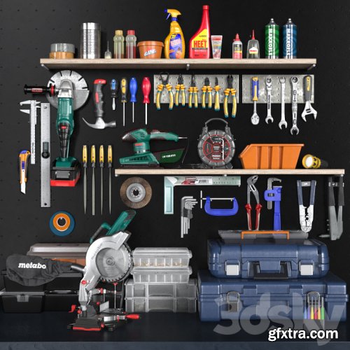 Garage tools set 2