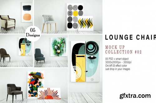 Lounge Chair Mockup [Vol2]