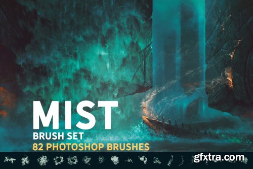 CreativeMarket - Mist Photoshop brush set 5273668