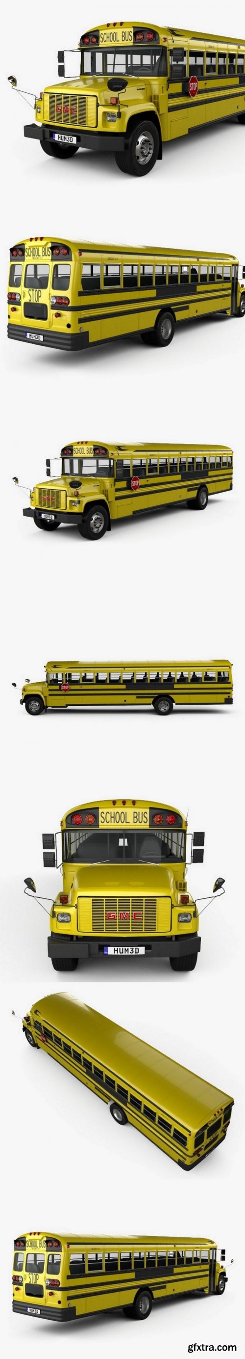 GMC B-Series School Bus 2000