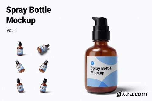 Spray Bottle Mockup Vol.1
