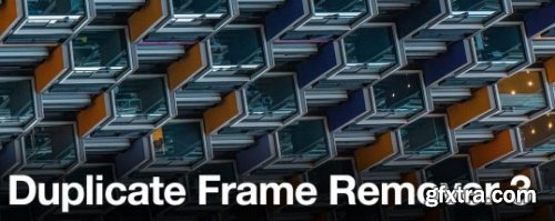 Aescripts Duplicate Frame Remover v3.1 Win/Mac