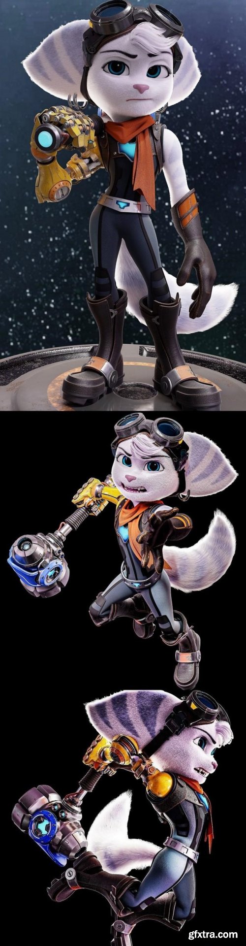 Rivet from Ratchet and Clank Rift Apart
