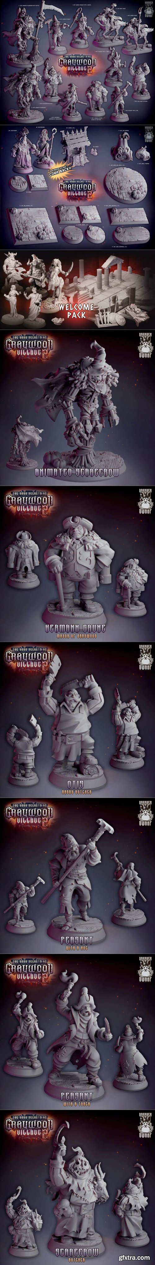 Drunken Dwarf Welcome Pack and Release October 2021 – 3D Print Model
