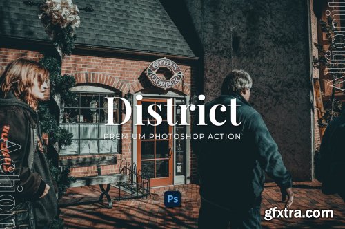 District Photoshop Action