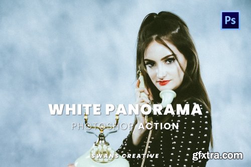 White Panorama Photoshop Action