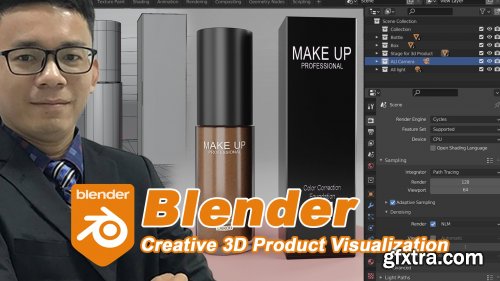 Blender Tutorial : Creative 3D Product Visualization