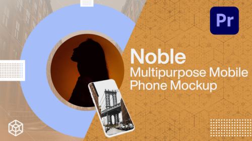 Videohive - Noble - Multipurpose Mobile Phone Mockup - 34488341
