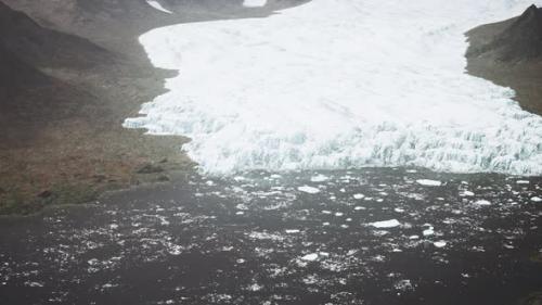 Videohive - Global Warming Effect on Glacier Melting in Norway - 34519633