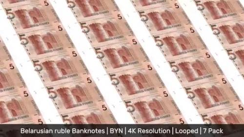Videohive - Belarus Banknotes Money / Belarusian ruble / Currency Br / BYN/ | 7 Pack | - 4K - 34521989