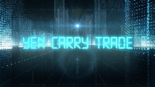 Videohive - Skyscrapers Digital City Tech Word Yen Carry Trade - 34507938