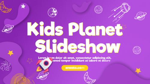 Videohive - Kids Planet Slideshow | MOGRT - 34502550