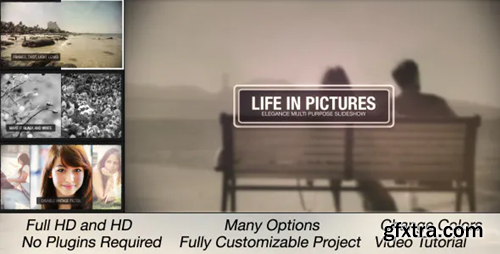 Videohive Life In Pictures - Multi Purpose Slideshow 7330299