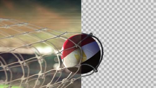 Videohive - Soccer Ball Scoring Goal Night - Egypt - 34527277