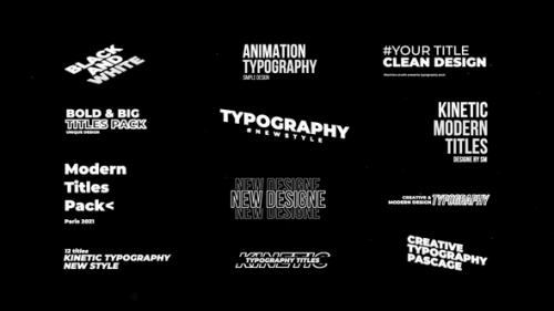 Videohive - Typography Titles 2.0 | FCPX & Apple Motion - 34356836