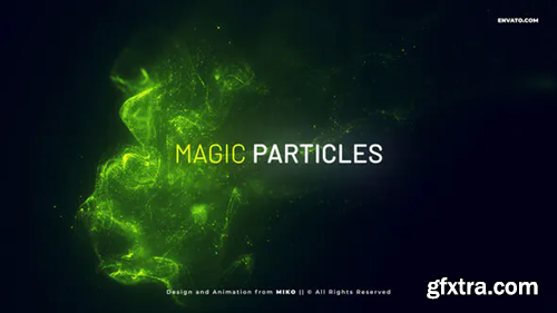 Videohive Magic Particles 34466801