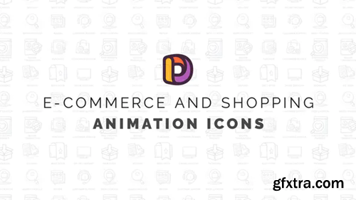 Videohive E-Commerce & Shopping - Animation Icons 34567572