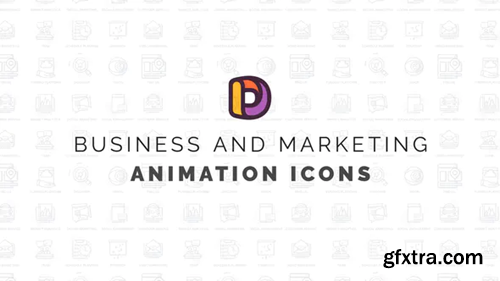 Videohive Business & Marketing - Animation Icons 34567519