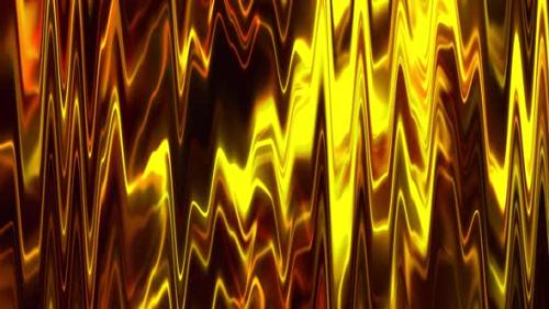 Videohive - Golden Liquid Abstract Background Seamless Loop V10 - 34531798