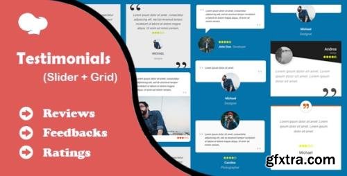 CodeCanyon - Testimonials Slider and Grid for WPBakery Page Builder v2.0 - 20612735