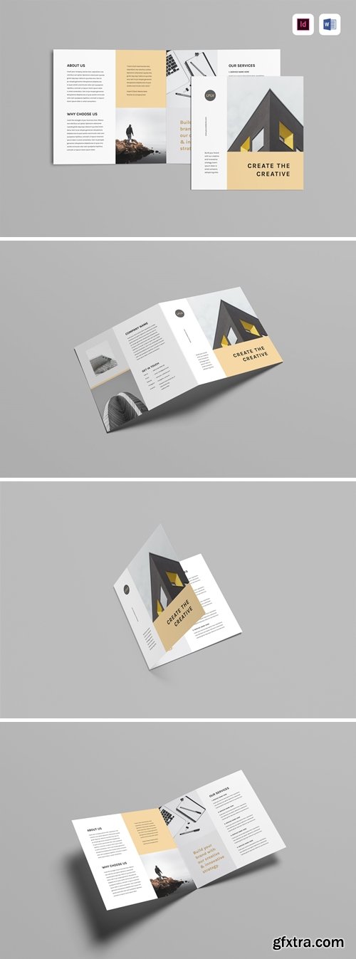 Brochure | MS Word & Indesign