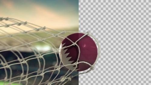 Videohive - Soccer Ball Scoring Goal Day - Qatar - 34613103