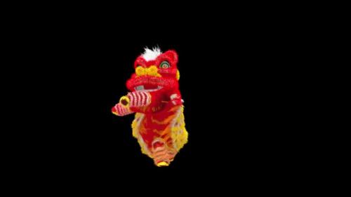 Videohive - 38 Chinese New Year Lion Dancing HD - 34613389