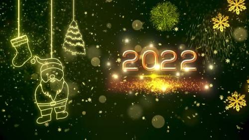 Videohive - 2022 Happy New Year Intro V3 - 34613865