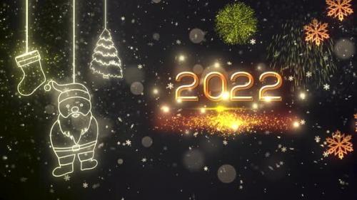 Videohive - 2022 Happy New Year Intro V2 - 34613868