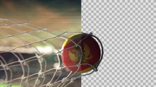 Videohive - Soccer Ball Scoring Goal Night - Montenegro - 34615095
