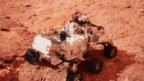 Videohive - Mars Rover Perseverance Exploring the Red Planet - 34611793