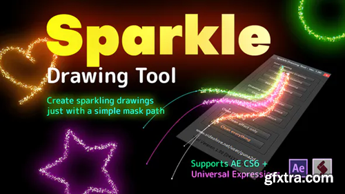 Videohive Sparkle Drawing Tool 34617761