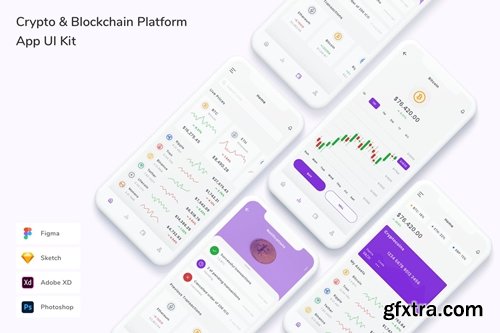 Crypto & Blockchain Platform App UI Kit