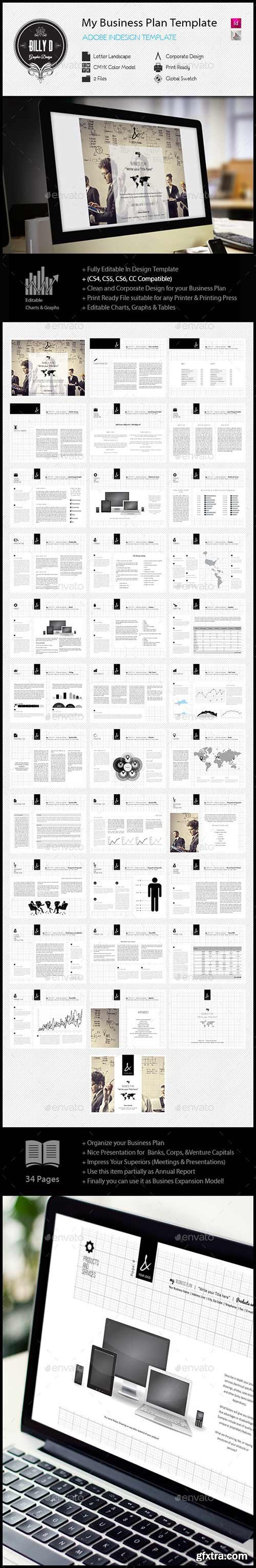GraphicRiver - My Business Plan Digital Template 11912227