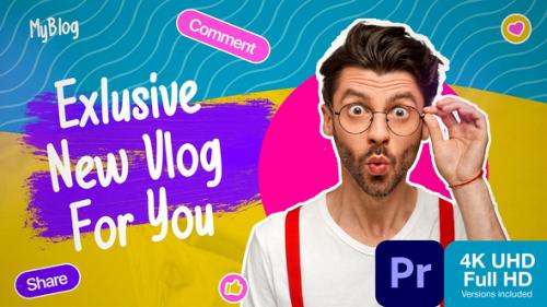 Videohive - Colorful Youtube Opener_MOGRT - 34662289