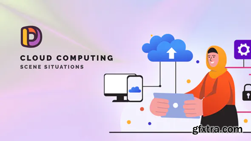 Videohive Cloud computing - Scene Situations 34664189